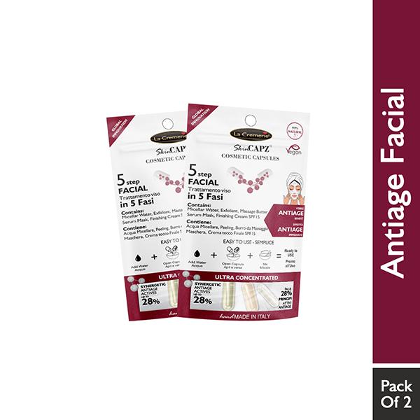 La Cremerie SkinCapz Anti Ageing Facial Kit 2's
