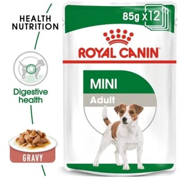Royal Canin Mini Adult Pet Food  - Gravy Salsa (Pack of 12 x 85 gm) 1's - Petfood