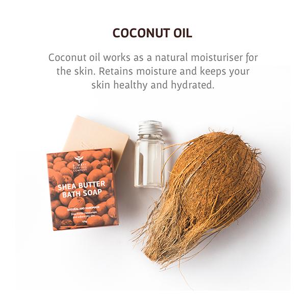 Bombay Shaving Company Natural and Handmade Bath Soap - Shea Butter 125 gm - Soaps