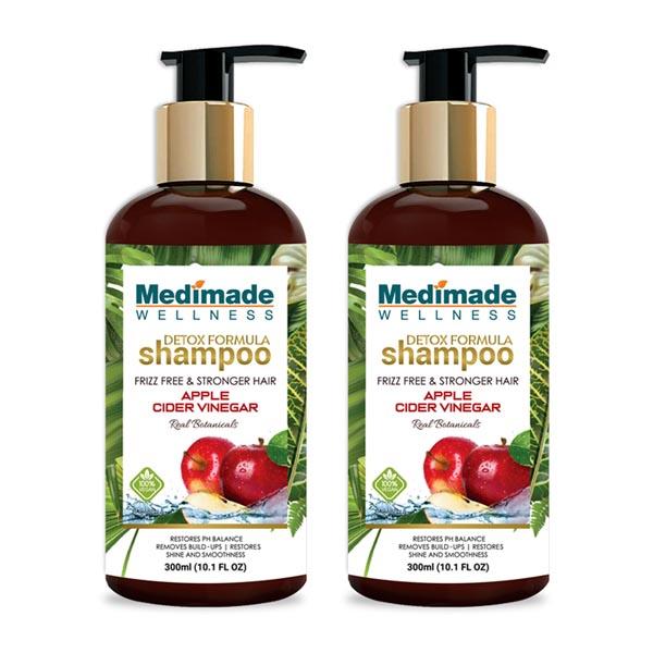 Medimade Detox Formula Shampoo With Apple Cider Vinegar (Pack of 2) 1's - Shampoos
