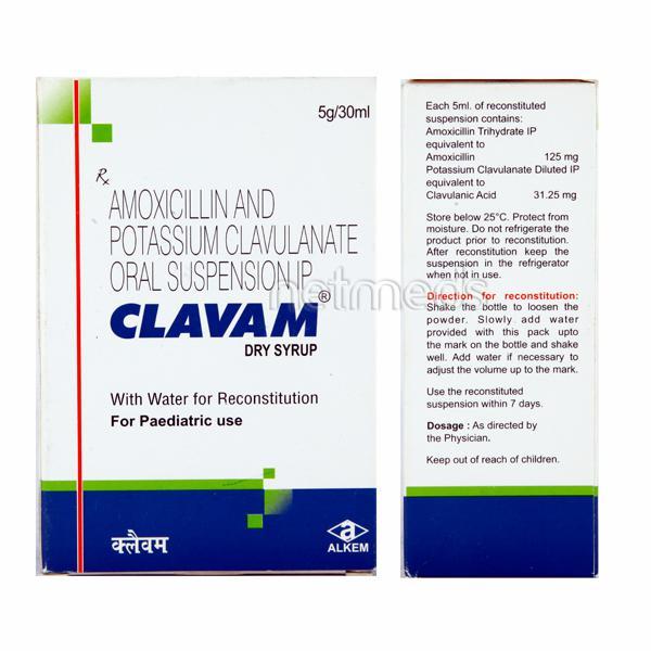CLAVAM Dry Syrup 30ml (se)