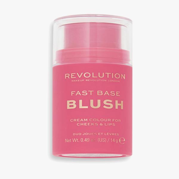 Makeup Revolution Fast Base Blush Stick Rose 14 gm - Blushes