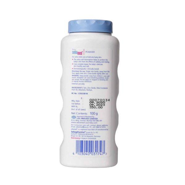 Sebamed Baby Powder Olive Oil 100 gm - Baby Powder