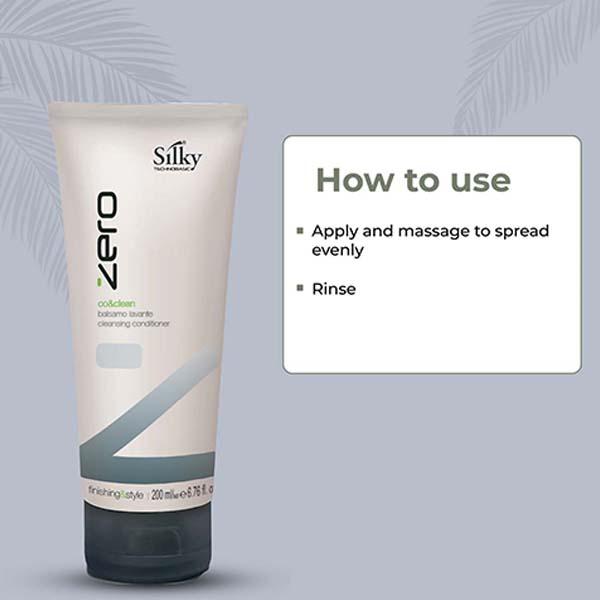 Silky Technobasics Zero Co and Clean 200 ml - Conditioners