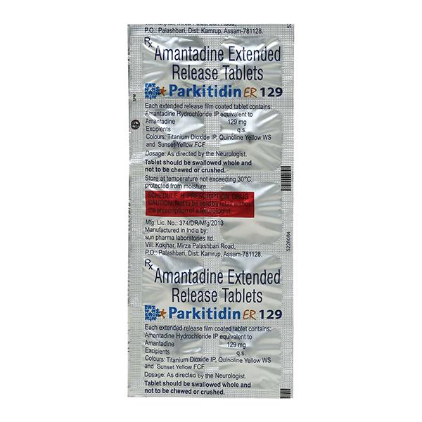 PARKITIDIN ER 129 Tablet 10's - Parkinsonism-Apd