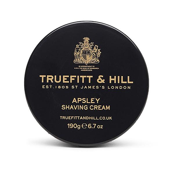 Truefitt and Hill Apsley Shave Cream Bowl Essential Grooming Collection Best For Dry Skin 190 gm - Shaving Creams