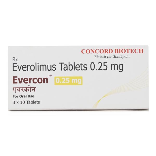 EVERCON 0.25mg Tablet 10's - Auto Immune Disease-Imm