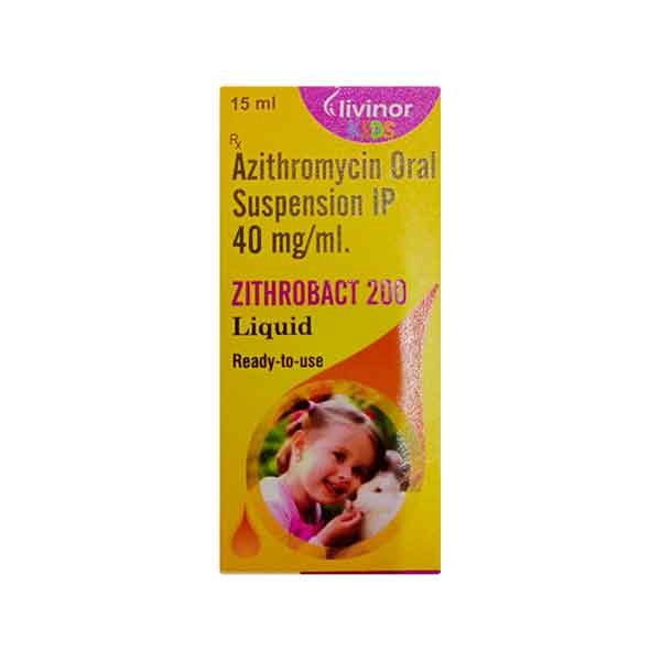 ZITHROBACT 200 Oral suspension 15ml