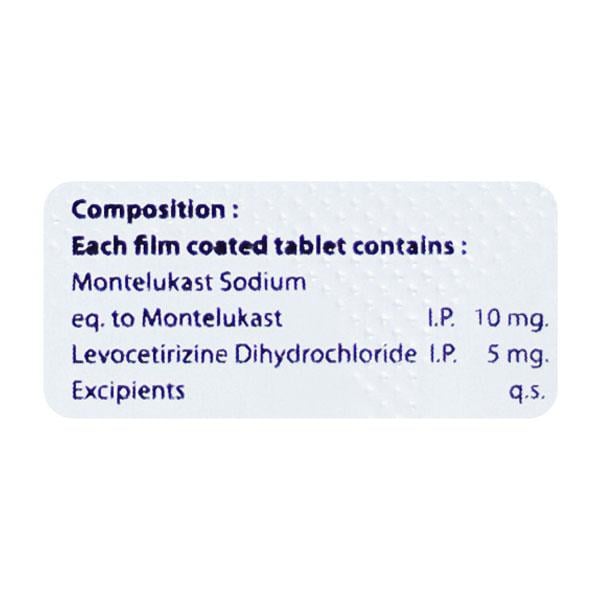 MONTERO L Tablet 10's - Allergies-Ant