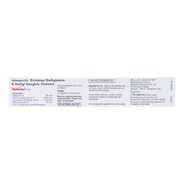DUBINOR Ointment 30gm - Neuropathic Pain-Dru