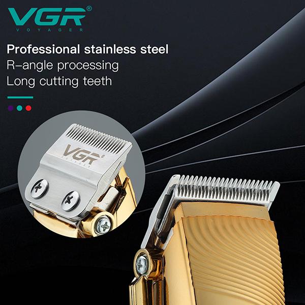 VGR V-280 Trimmer 300 min Runtime 6 Length Settings (Gold) 1's - Trimmers