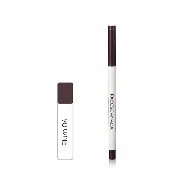 Faces Canada Ultimepro Twist Eye Kajal Liner Plum 04 0.35 Gm - Eyeliners