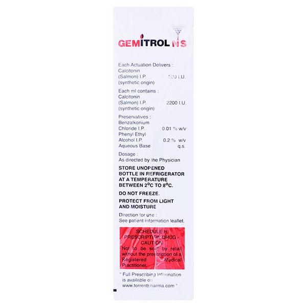 Gemitrol NS Nasal Spray 6ml - Osteoporosis-Age