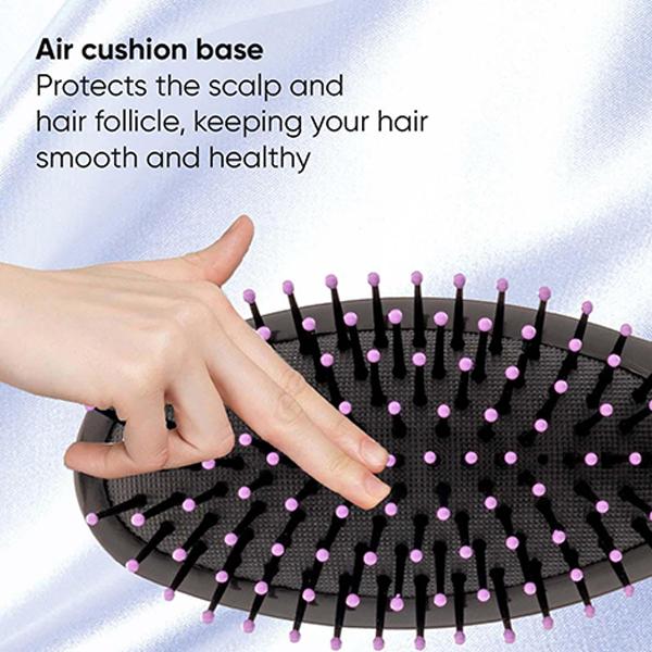 Vega Cushion Hair Brush for Men and Women for Straightening and Grooming (E33-CB) 83 gm - Hair Brushes