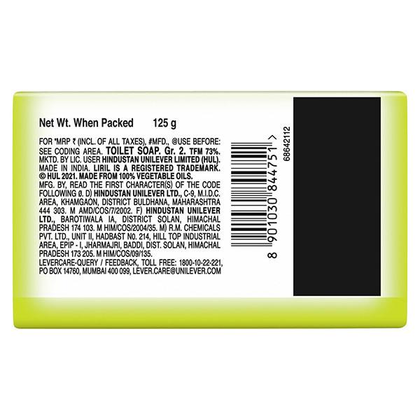 Liril Lime & Tea Tree Oil Soap- For All Skin Types 125 gm - Soaps
