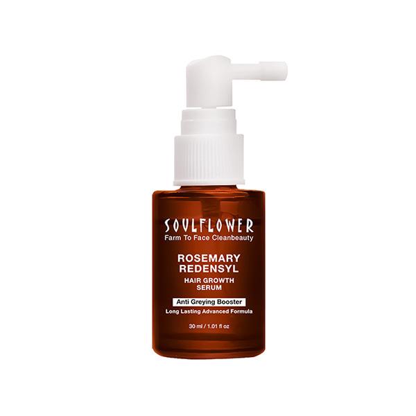 Soulflower Rosemary Redensyl Hair Growth Serum 30 ml - Hair Serums