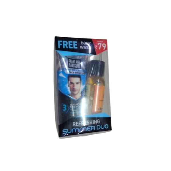 Netmeds | Fair and Handsome 100% Oil Clear Face Wash 50 g (Free body wash 50 ml worth Rs 79)