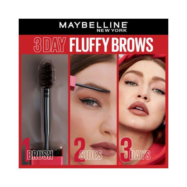 Maybelline Tattoo Brow 3 Day Styling Brow Gel Medium Brown Semi-Permanent Tinted Eyebrow Gel 6 ml - Eyebrow Pencils & Enhancers