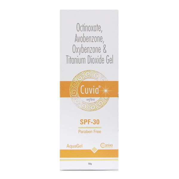CUVIA SPF 30 AQUA Gel 50gm - Sunscreen Preparations-Emo