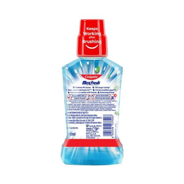 Colgate-Palmolive, Colgate Plax Antibacterial Mouthwash, 24/7 Fresh Breath(Pepper Mint) 500 ml - Mouthwash