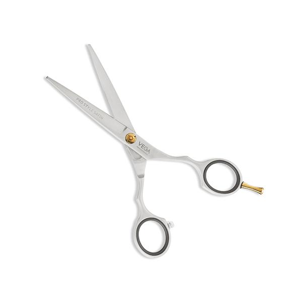 Netmeds | Vega Professional Pro Style Satin 5.5' Silver Line Hairdressing Scissor (VPMSC-10) 1's