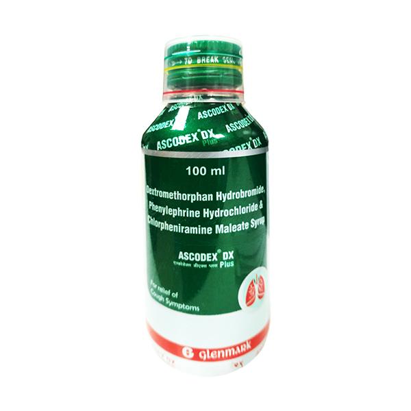 ASCODEX DX PLUS Syrup 100ml - Cough And Cold-Cou