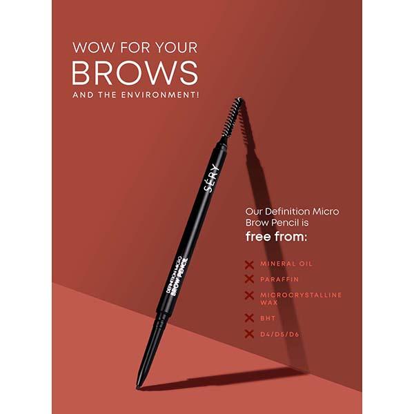 Sery Definition Micro Brow Pencil Brown 0.09 gm - Eyebrow Pencils & Enhancers