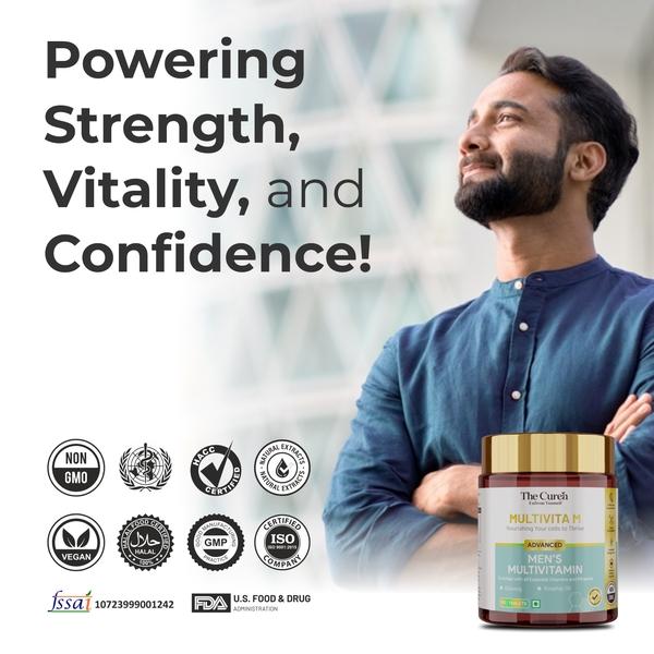 The Curen Multivita M Advanced Men'S Multivitamin Tablet 60's - Multi-Vitamins
