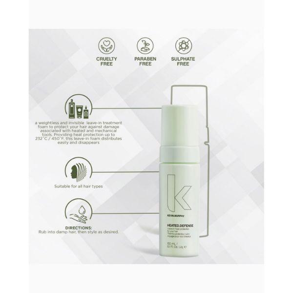 Kevin Murphy Heat Protection Leave In Foam 150 ml - Hair Perms & Texturizers