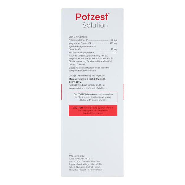 POTZEST Oral Solution 200ml - Kidney Disease/Stones-Oth