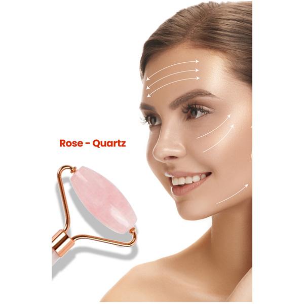 Allure Face Massage Roller - Rose Quartz Roller 1's - Massagers