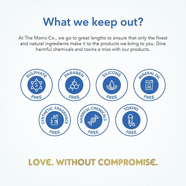 The Mom's Co. Natural Vita Rich Face Serum with Vitamins C Hyaluronic Acid 8ml - Scrubs & Exfoliants