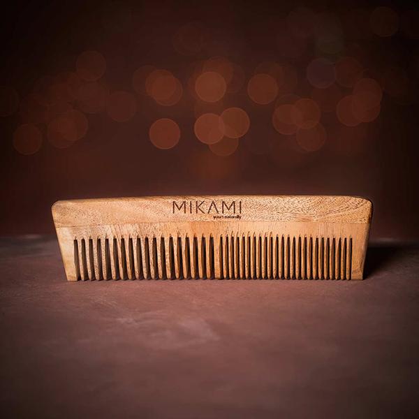 Mikami Neem Wood Comb 1's - Hair Combs