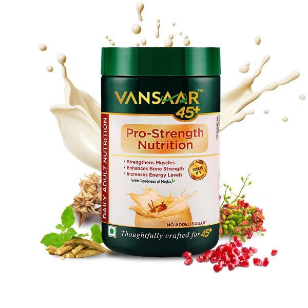 Vansaar 45+ Pro-Strength Nutrition Powder 400 gm - Speciality Medicines