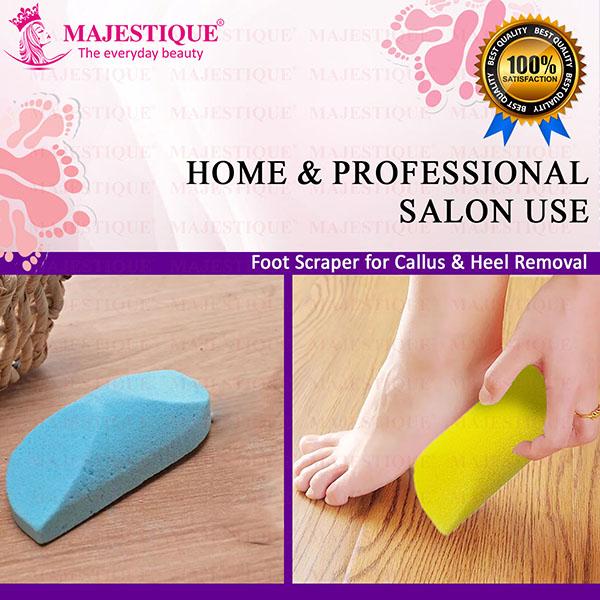 Majestique Spongeables Pedi Scrub Foot Buffer 1's - Callus Shavers & Stones