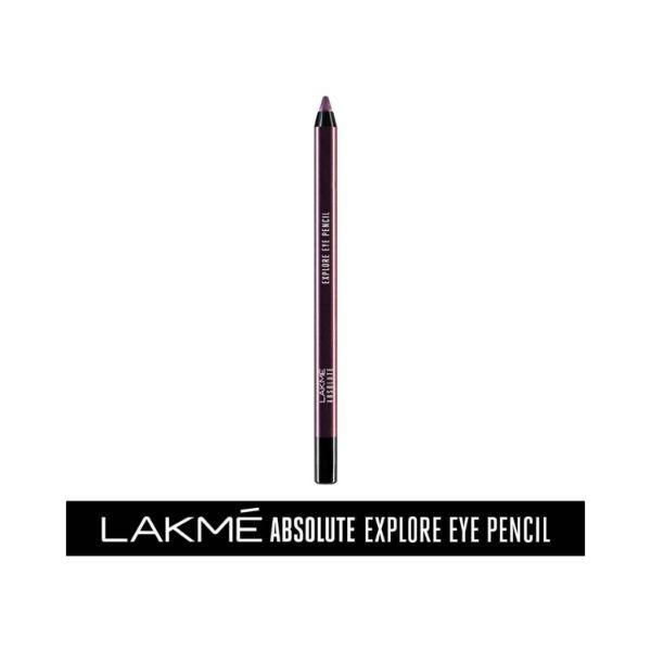 Lakme Absolute Explore Eye Pencil Invincible Purple 1's - Eyebrow Pencils & Enhancers