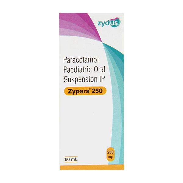 ZYPARA 250 Oral Suspension 60ml - Fever-Ana
