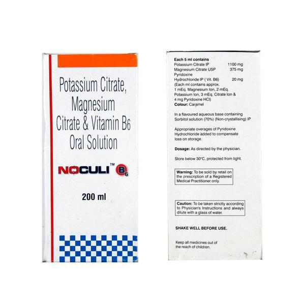 Noculi B6 Solution 200ml - Kidney Disease/Stones-Oth
