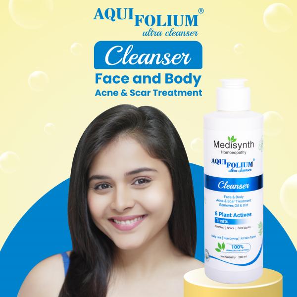 Medisynth Aquifolium Ultra Cleanser 200 ml - Personal Care(Homeopathy)
