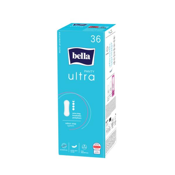 Netmeds | Bella Panty Ultra High Absorbency Panty Liners - XL 36's