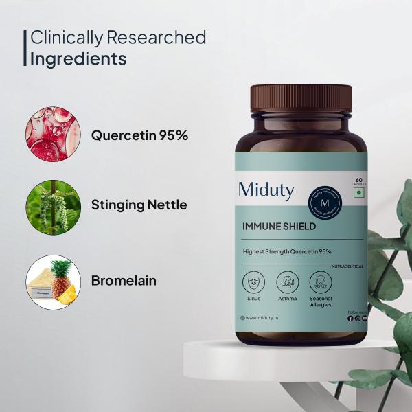 Miduty Immune Shield Capsules 60's - Vitamin C