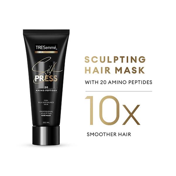 Tresemme Silk Press Sculpting Hair Mask 200 ml - Hair Masks & Packs