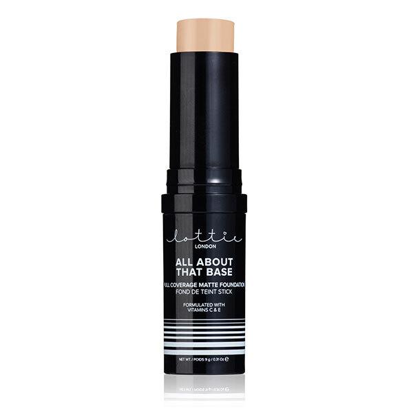 Lottie London ALL ABOUT THAT BASE- FULL COVERAGE MATTE FOUNDATION STICK Beige 9 gm - Foundation