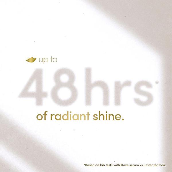 Dove Radiant Shine + UV Protect Hair Serum for Dry & Frizzy Hair 48 ml - Hair Serums