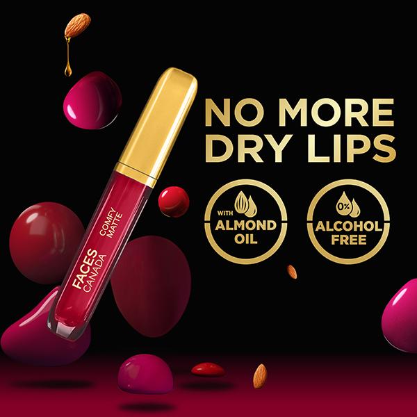 Faces Canada Comfy Matte Liquid Lipstick - No Cap 32 3.8 ml - Liquid Lipsticks
