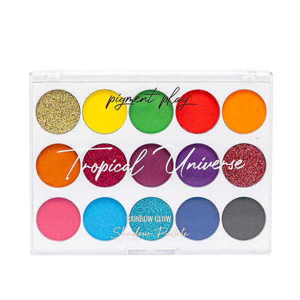 Pigment Play Multi Effect Shadow Palette - Tropical Universe 18 gm - Eye Shadow Palettes