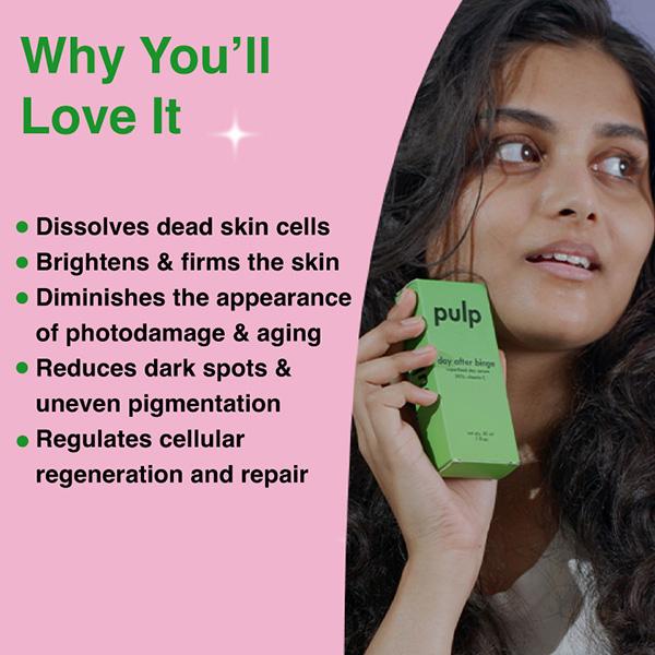 Pulp Cosmetics Day After Binge Serum 30 ml - Face Serum