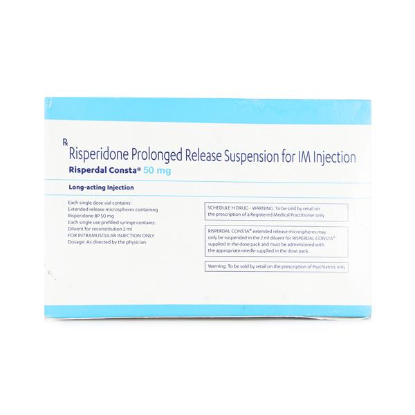 Risperdal Consta 50mg Injection(Pfs) 1's - Schizophrenia-Aps