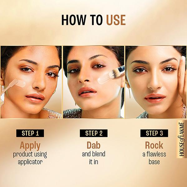 Lakme 9to5 Powerplay Priming Foundation, Built in Primer, SPF 20, Cool Tan, 25 ml - Foundation