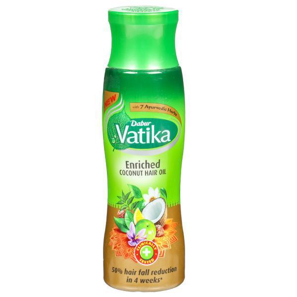 Dabur Vatika Enriched Coconut Hair Oil 300 ml (Free Dabur Red Toothpaste 100 g) - Hair Oils